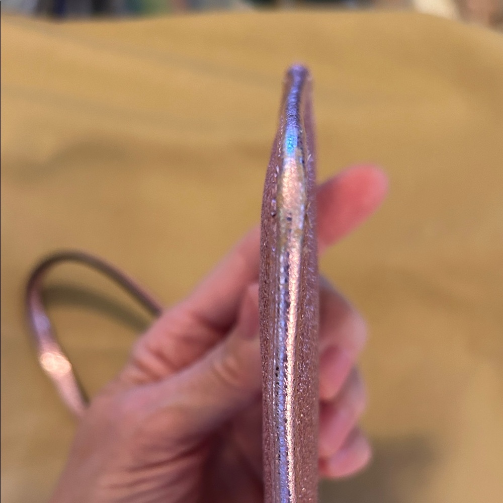 Coach Glittery Pink Wristlet - Picture 3 of 11
